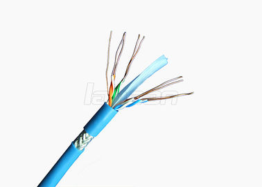 High Frequency Cat6 Lan Cable Pure Copper Fluke 350Mzh SFTP Cat6 Cable