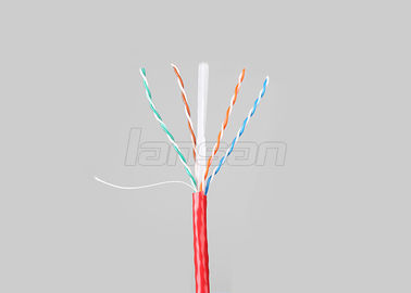 LSZH Customized Indoor UTP Cat6 Lan Cable 23 America Guage Wire 305m/Pull Box