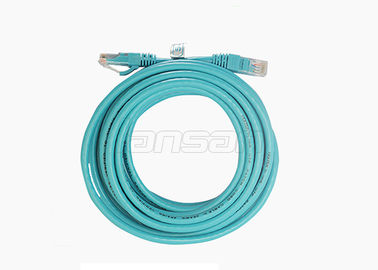 PVC Connector Cat6A UTP Cable Option Color For Network Adapters / Hubs